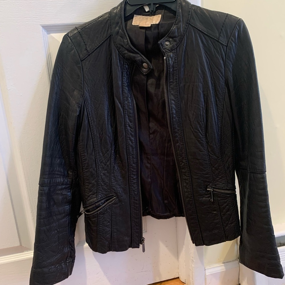 Michael Kors leather jacket